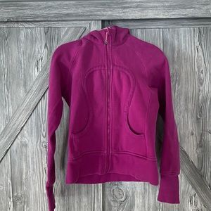 Lululemon Pink Scuba Hoodie